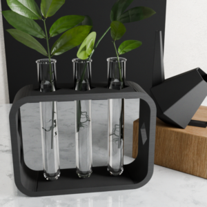 Dynamic Propagation Station | Adjustable 3-Tube Plant Holder, Made in Texas