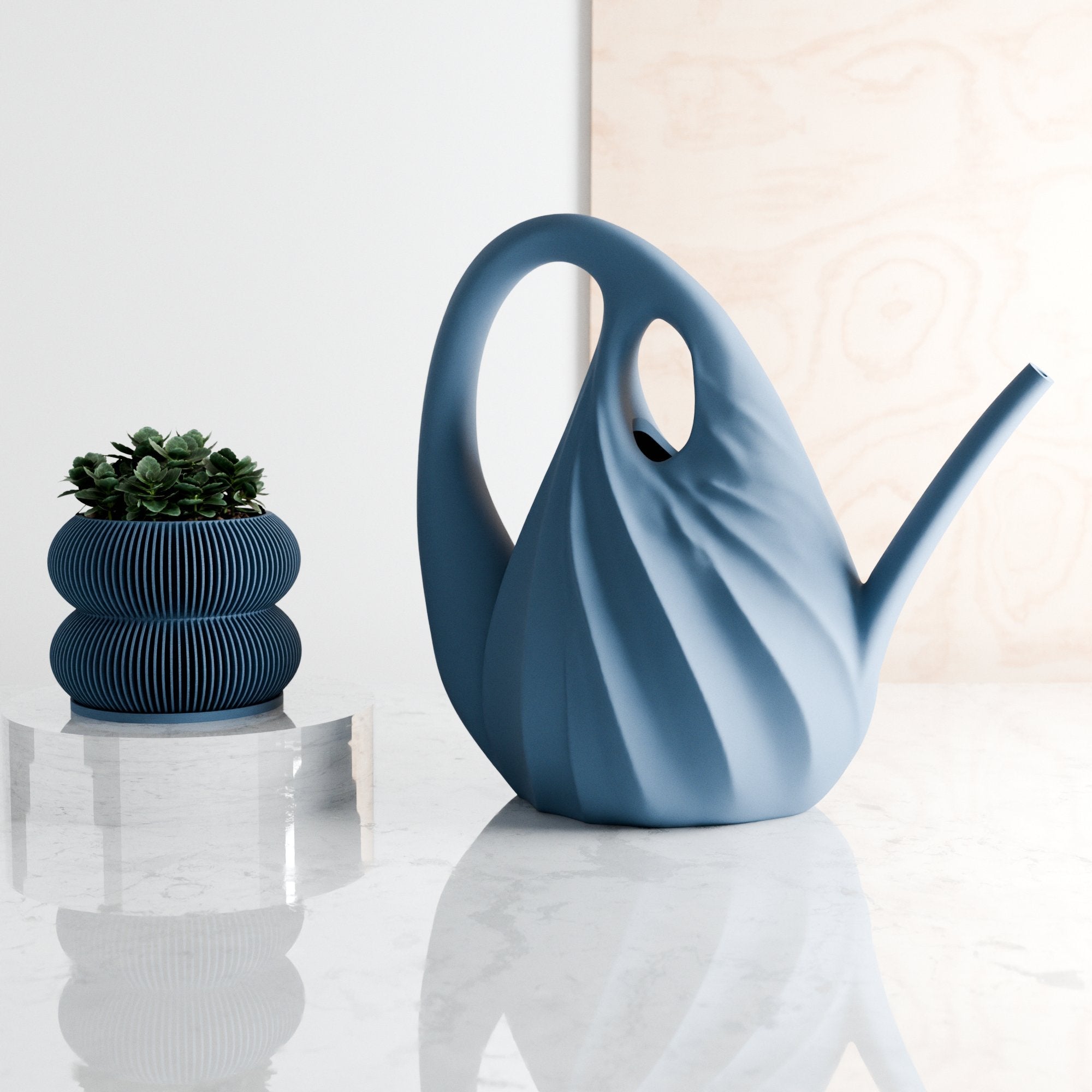 Swirl | Twisted Watering Can, Made in Texas - Image 3