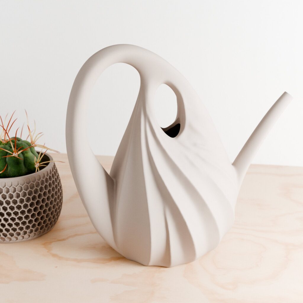 Swirl | Twisted Watering Can, Made in Texas