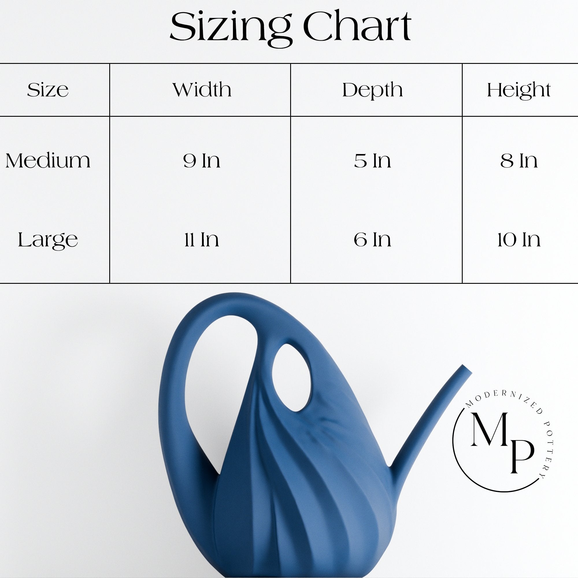 Swirl | Twisted Watering Can, Made in Texas - Image 5